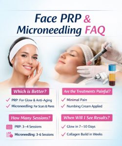 PRP vs Microneedling for face
