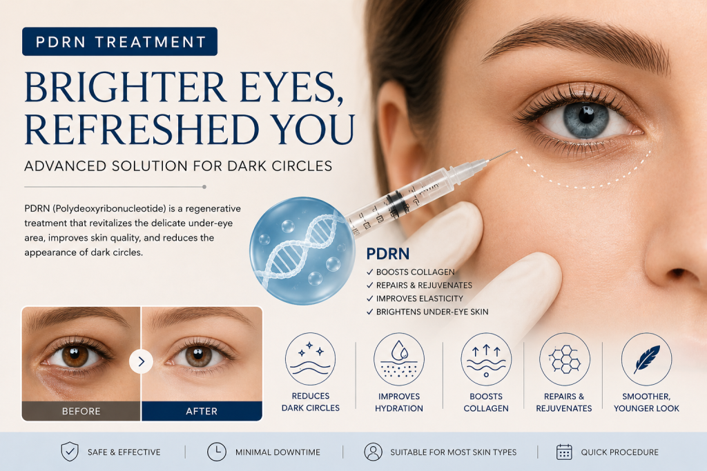 Say Goodbye To Dark Circle with PDRN treatment
