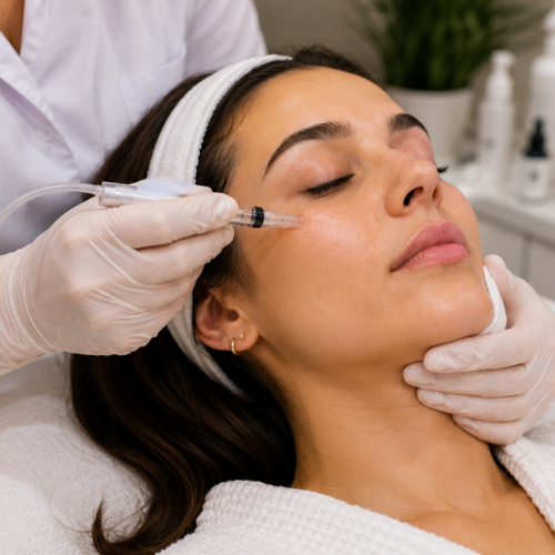 Polynucleotide skin booster treatment for facial rejuvenation