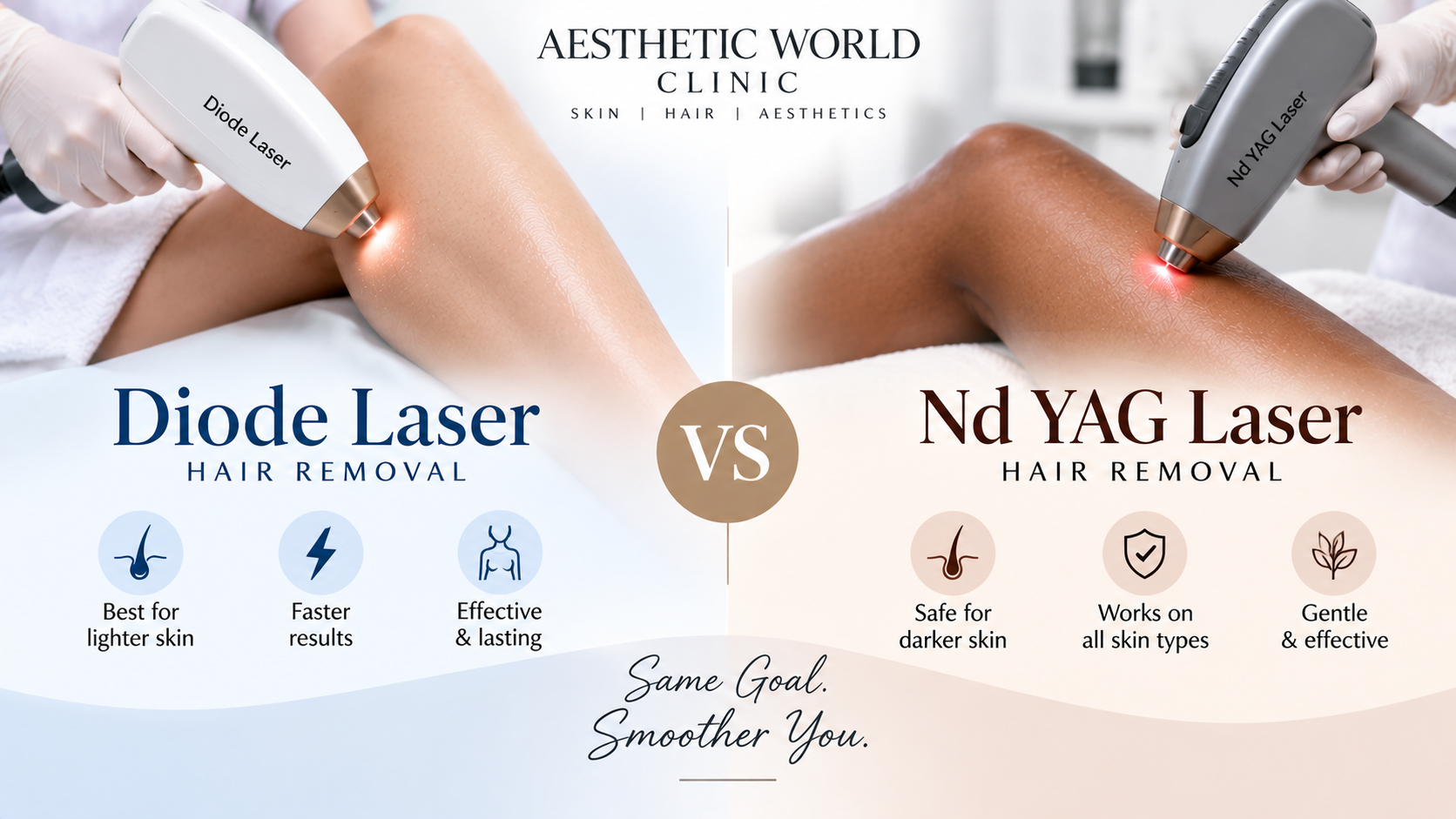 diode vs ND:YAG laser hair removal