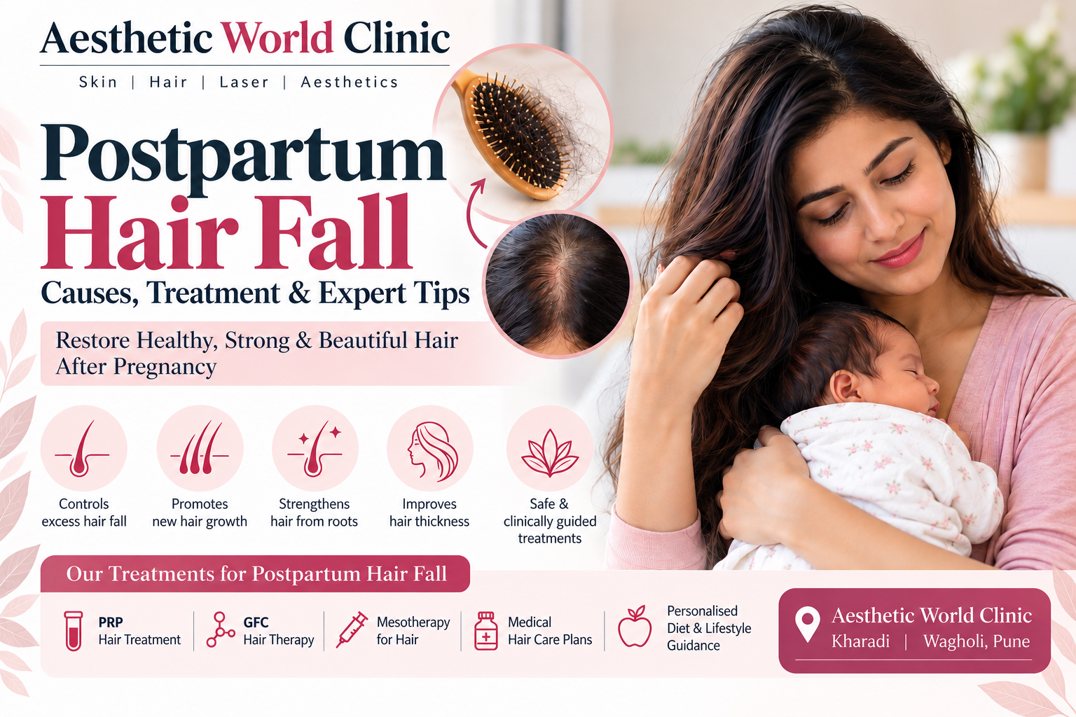 postpartum hair fall treatment